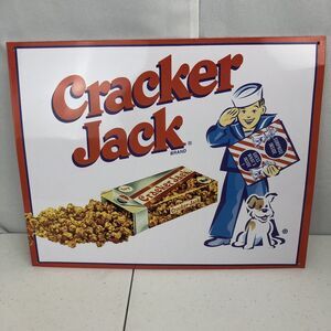 Cracker Jack Metal Sign Retro Decor 15x12 Inches 2004